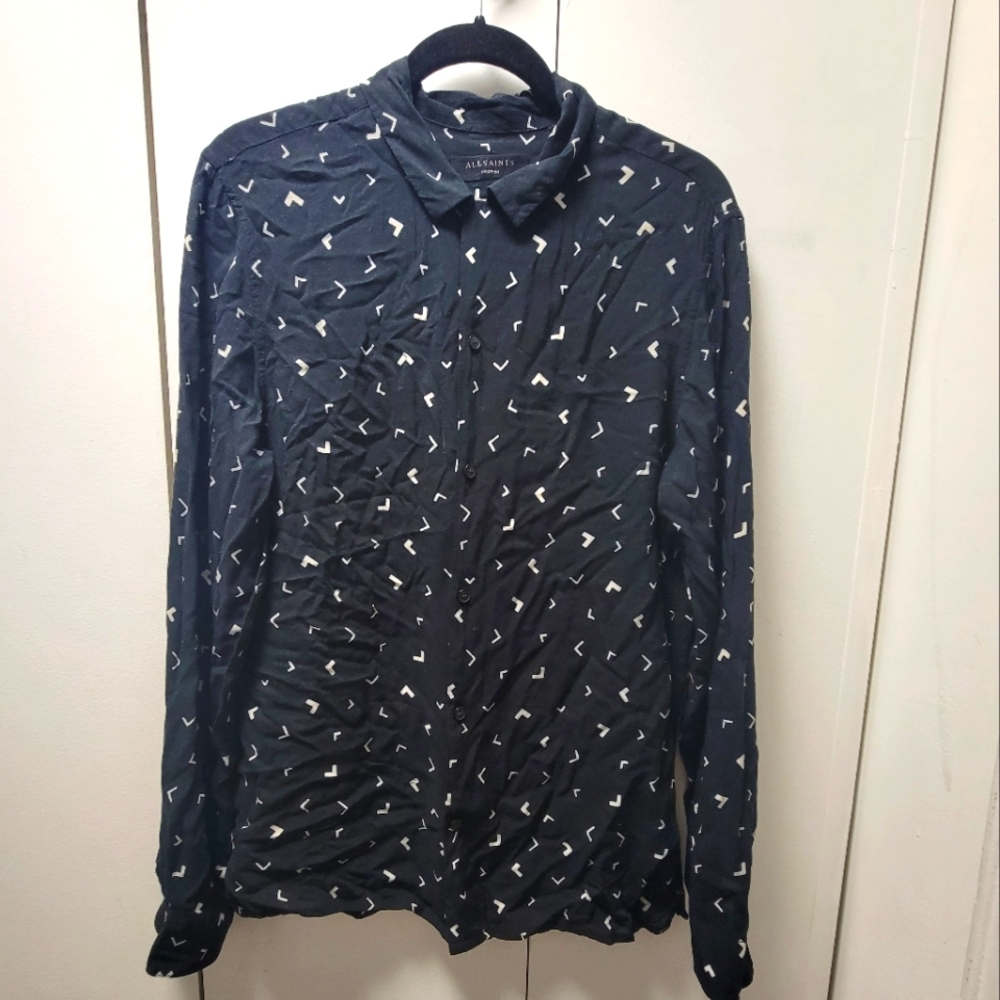 All Saints Long Sleeve Shirt